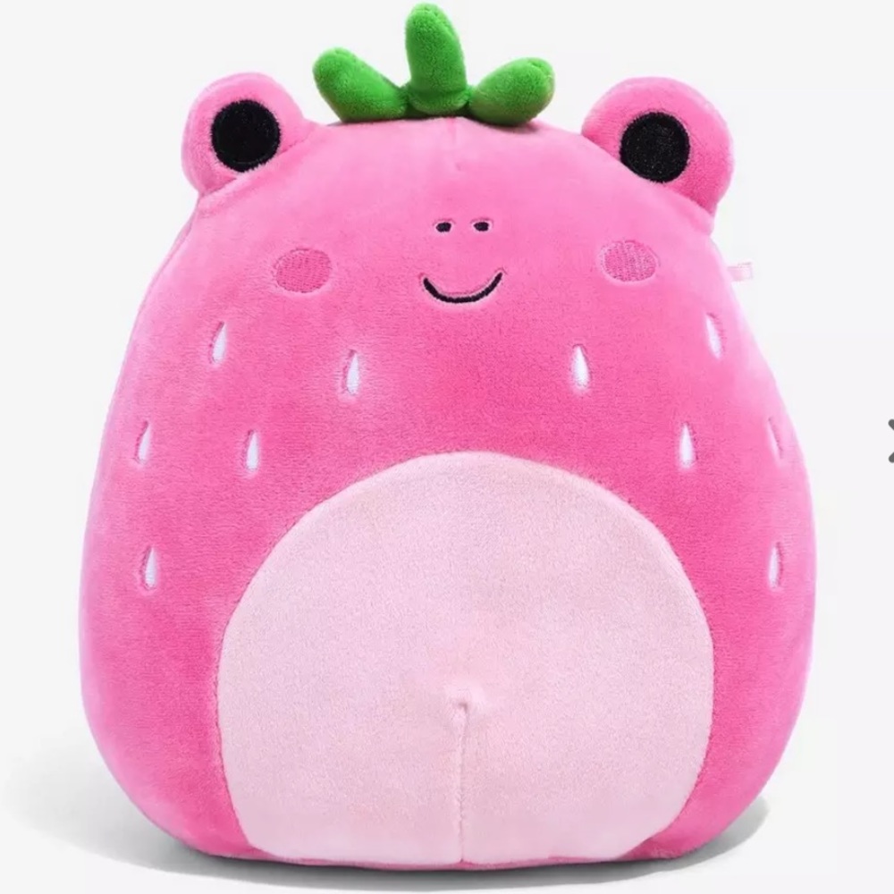 Adabelle the Strawberry Frog Squishmallows 8” NWT - Picture 5 of 6